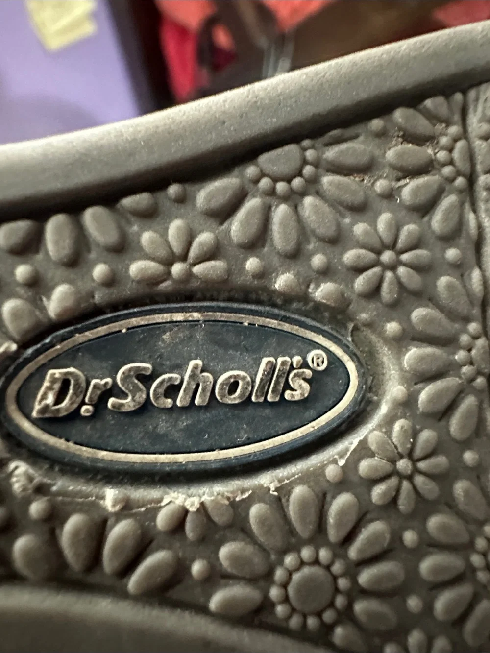 Dr Scholls  Earthies Brown Woven Leather Wedge Sandals